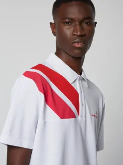 Sergio Tacchini Polos<Ortica Tennis Polo- White