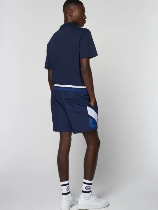 Sergio Tacchini Nylon<Ortica Tennis Short- Maritime Blue