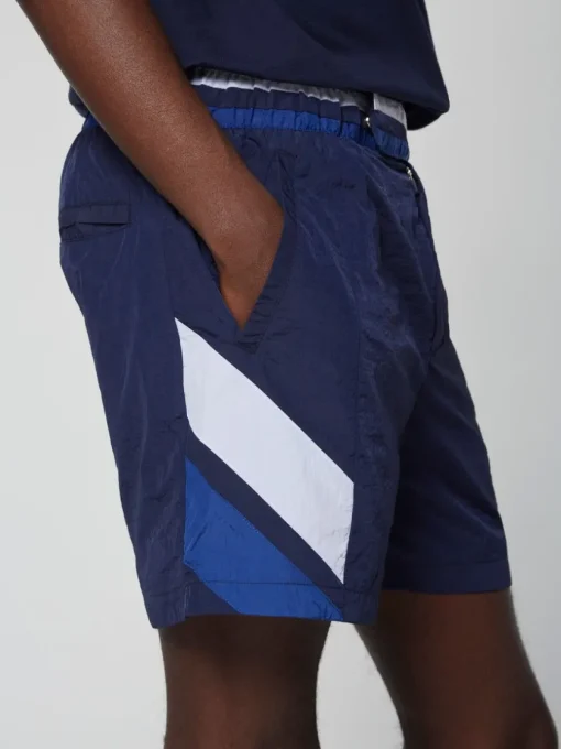 Sergio Tacchini Nylon<Ortica Tennis Short- Maritime Blue