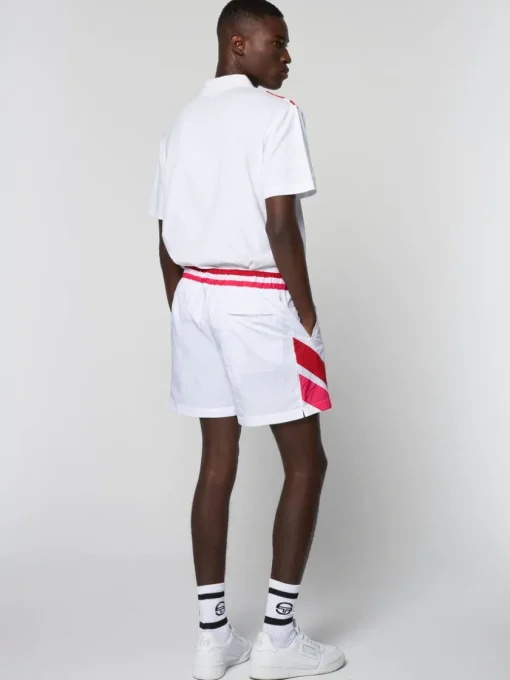 Sergio Tacchini Nylon<Ortica Tennis Short- White