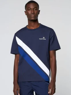 Sergio Tacchini T-Shirts<Ortica Tennis T-Shirt- Maritime Blue