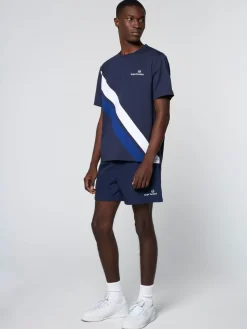 Sergio Tacchini T-Shirts<Ortica Tennis T-Shirt- Maritime Blue