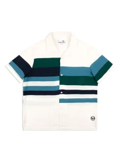 Sergio Tacchini View All<Pennellata Cabana Shirt- Gardenia/ Multi
