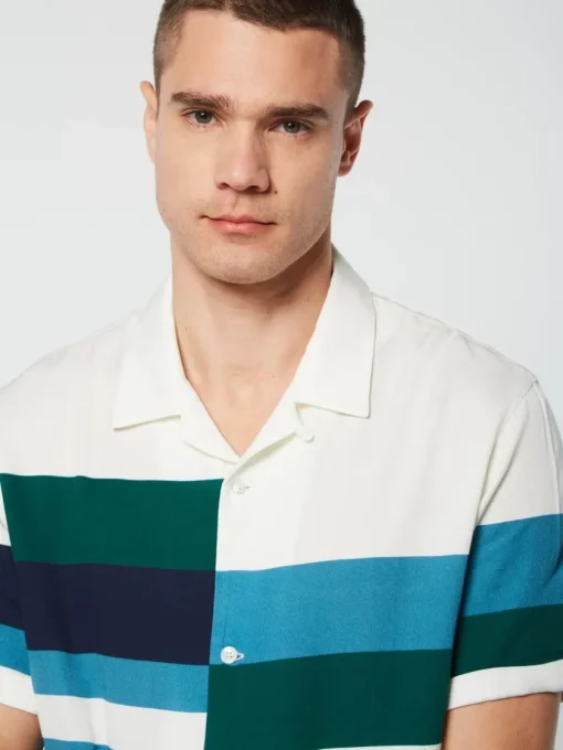 Sergio Tacchini Matching Separates<Pennellata Cabana Shirt- Gardenia/ Multi