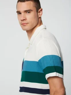 Sergio Tacchini Matching Separates<Pennellata Cabana Shirt- Gardenia/ Multi