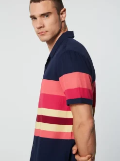 Sergio Tacchini View All<Pennellata Cabana Shirt- Maritime Blue/ Multi