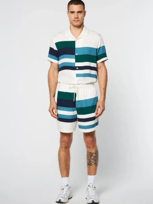 Sergio Tacchini View All<Pennellata Short- Gardenia/ Multi