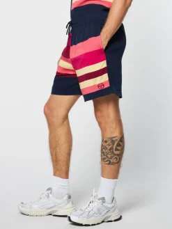 Sergio Tacchini Matching Separates<Pennellata Short- Maritime Blue/ Multi