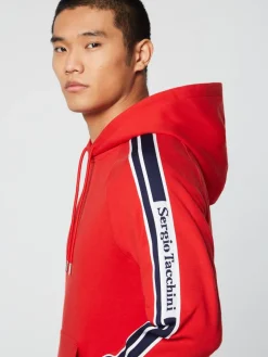 Sergio Tacchini View All<Pereto Tape Hoodie- Adrenaline Rush