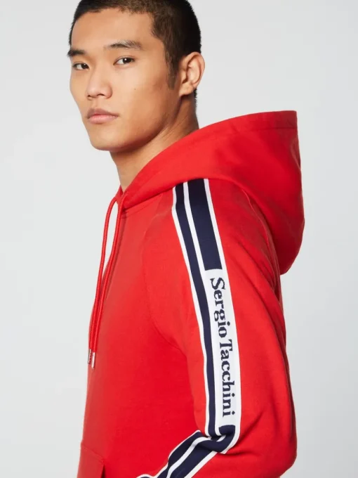 Sergio Tacchini View All<Pereto Tape Hoodie- Adrenaline Rush