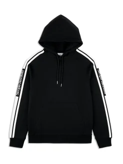 Sergio Tacchini View All<Pereto Tape Hoodie- Black Beauty