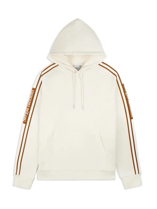 Sergio Tacchini View All<Pereto Tape Hoodie- Gardenia