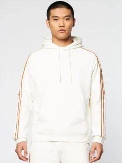Sergio Tacchini View All<Pereto Tape Hoodie- Gardenia