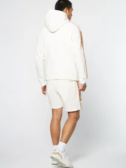 Sergio Tacchini View All<Pereto Tape Hoodie- Gardenia