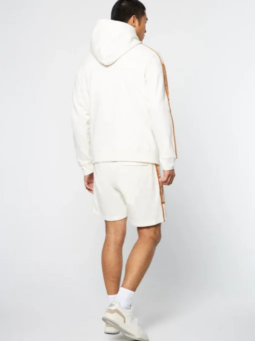 Sergio Tacchini View All<Pereto Tape Hoodie- Gardenia