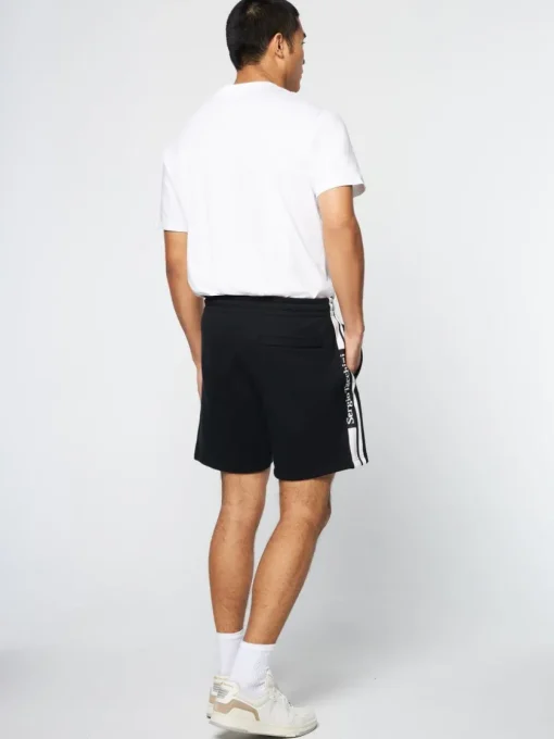 Sergio Tacchini View All<Pereto Tape Short- Black Beauty