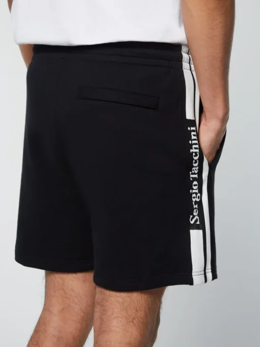 Sergio Tacchini View All<Pereto Tape Short- Black Beauty