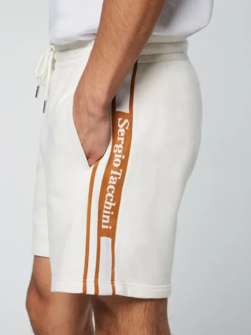 Sergio Tacchini Shorts And Swim<Pereto Tape Short- Gardenia