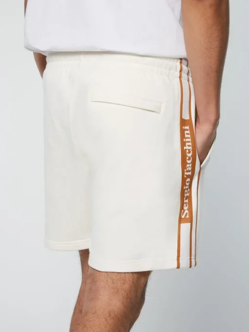 Sergio Tacchini Shorts And Swim<Pereto Tape Short- Gardenia