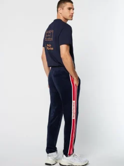 Sergio Tacchini Tracksuits<Pereto Velour Track Pant- Maritime Blue