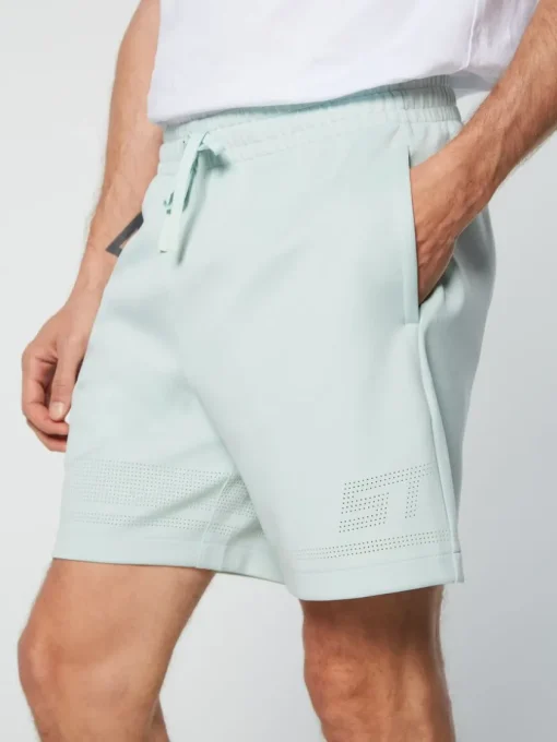 Sergio Tacchini Shorts And Swim<Perforata Short- Surf Spray