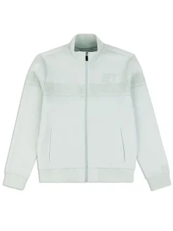 Sergio Tacchini For The Court<Perforata Track Jacket- Surf Spray