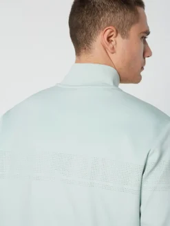 Sergio Tacchini For The Court<Perforata Track Jacket- Surf Spray