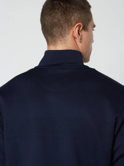 Sergio Tacchini For The Court<Perforata Track Jacket-Maritime Blue