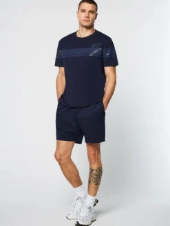 Sergio Tacchini For The Court<Perforata T-Shirt- Maritime Blue