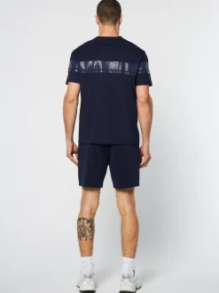 Sergio Tacchini For The Court<Perforata T-Shirt- Maritime Blue