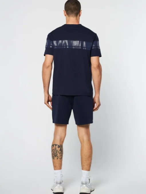 Sergio Tacchini For The Court<Perforata T-Shirt- Maritime Blue