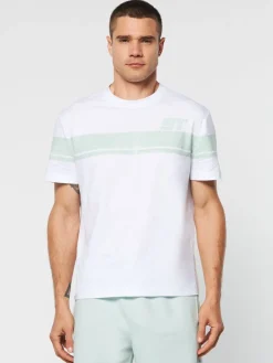 Sergio Tacchini For The Court<Perforata T-Shirt- Surf Spray