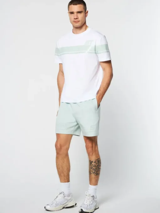 Sergio Tacchini For The Court<Perforata T-Shirt- Surf Spray