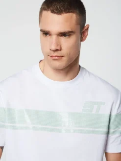 Sergio Tacchini For The Court<Perforata T-Shirt- Surf Spray