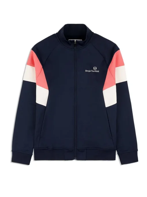 Sergio Tacchini View All<Pero Track Jacket Archivio- Maritime Blue