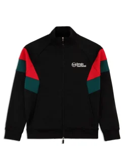 Sergio Tacchini Jackets<Pero Track Jacket- Black Beauty