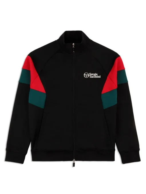 Sergio Tacchini Jackets<Pero Track Jacket- Black Beauty