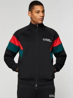 Sergio Tacchini Jackets<Pero Track Jacket- Black Beauty