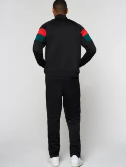 Sergio Tacchini Jackets<Pero Track Jacket- Black Beauty