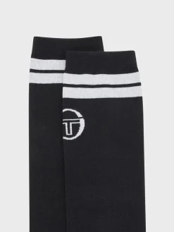 Sergio Tacchini View All<Prep Knee High Socks- Black