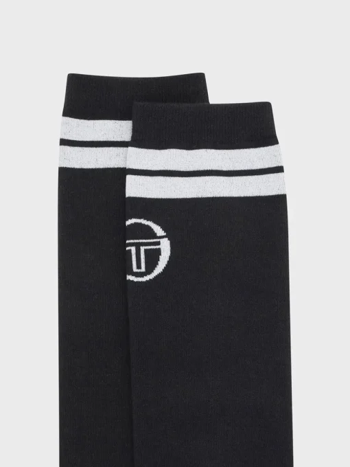 Sergio Tacchini View All<Prep Knee High Socks- Black
