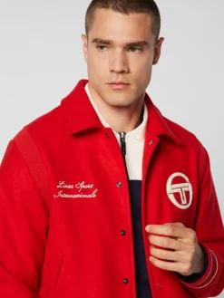 Sergio Tacchini View All<Prep Wool Varsity Jacket- Adrenaline Rush