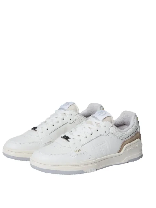 Sergio Tacchini Shoes<Prime Shot Da Ultra Sneaker- White Tofu/ Quiet Grey