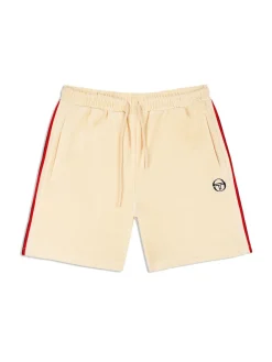 Sergio Tacchini Shorts And Swim<Primo Velour Short- Pearl Ivory