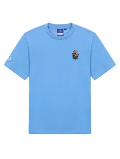 Sergio Tacchini T-Shirts<Rally Mch T-Shirt- Light Blue