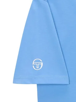 Sergio Tacchini T-Shirts<Rally Mch T-Shirt- Light Blue