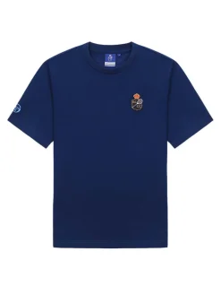 Sergio Tacchini For The Court<Rally Mch T-Shirt- Navy