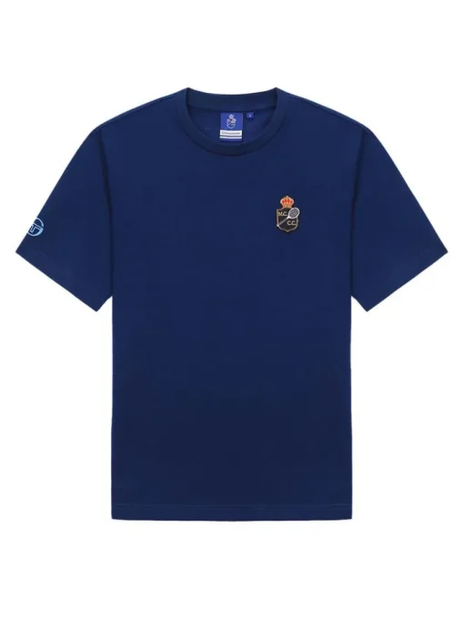 Sergio Tacchini For The Court<Rally Mch T-Shirt- Navy