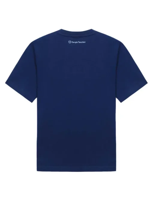 Sergio Tacchini For The Court<Rally Mch T-Shirt- Navy
