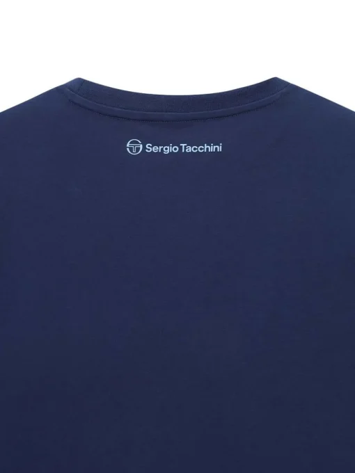 Sergio Tacchini For The Court<Rally Mch T-Shirt- Navy